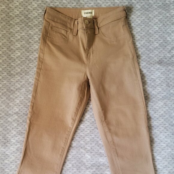 L'AGENCE Margot High Rise Skinny Jeans Sz 25 - Picture 4 of 5
